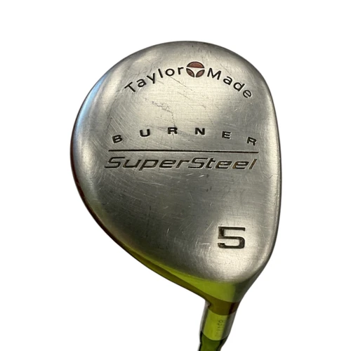 Vist Large View of Product Image Which is Used Taylormade BURNER SUPERSTEEL Mens Fairway Wood RH 5 Wood