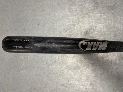 Vist Large View of Product Image Which is Used MAX BAT PRO SERIES MODEL 243 BB/SB Wood Bat 33"