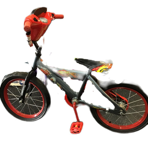 Vist Large View of Product Image Which is Used Huffy CARS Training Wheel Bike Boys red  16"