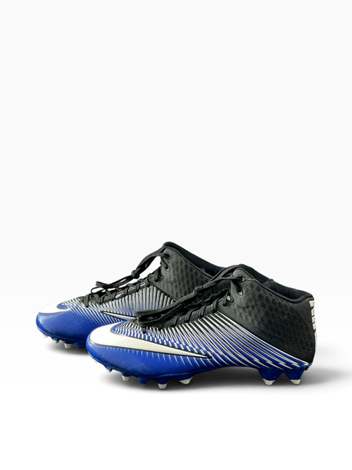 Vist Large View of Product Image Which is Used Nike Adult FB Cleats Navy Blue Senior 12.5