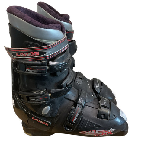 Vist Large View of Product Image Which is Used Lange MID MAX 6 Mens DH Ski Boot Black 315 MP - M13.5