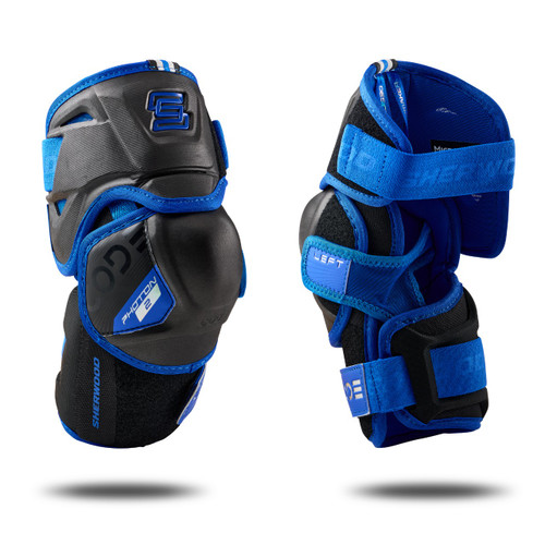 Vist Large View of Product Image Which is Designed for amateur-level play, Sherwood CODE Photon 2 elbow pads deliver essential protection and mobility in a lightweight build. The three-piece construction promotes natural movement, while durable materials provide reliable coverage for everyday play. The 360° wrap forearm strap helps keep the pad secure and stable, and a Microban® antimicrobial liner works to keep things fresher throughout the game. With a featherlight feel and dependable performance, CODE Photon 2 elbow pads bring together the essentials you need to step onto the ice with confidence.