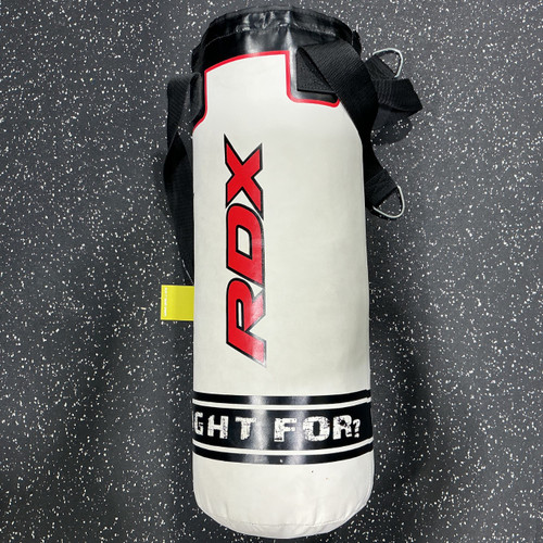 Vist Large View of Product Image Which is Used Rage Fitness Supply RDX 4W 2FT ROBO Boxing Heavy Bag White 40 lb