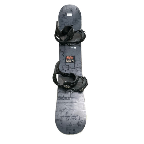 Vist Large View of Product Image Which is Used Burton AMPLIFIER W/ BURTON MISSION BINDINGS Mens Board/Bindings Black 157 cm