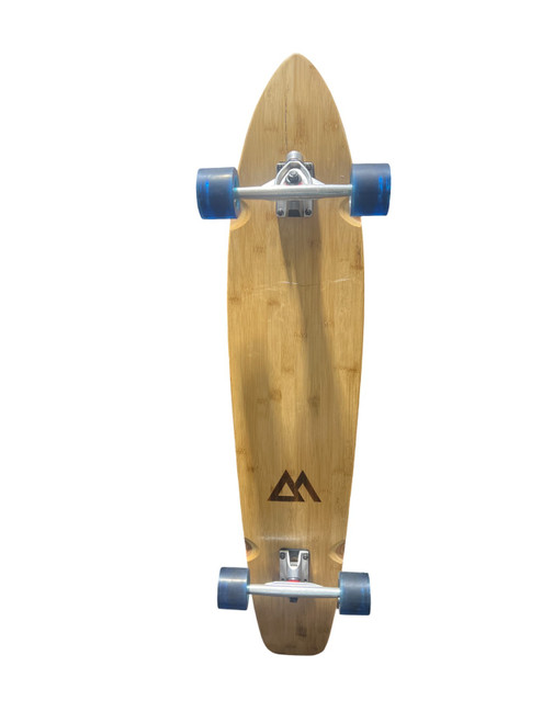Vist Large View of Product Image Which is Used MAGNETO BAMBOO Longboard Tan Long