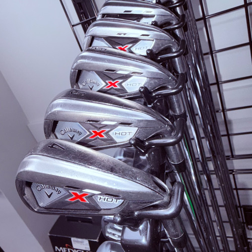 Vist Large View of Product Image Which is Used Callaway X HOT Mens Iron Set RH 4I-SW