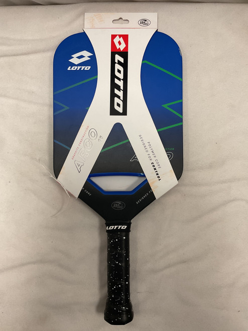 Vist Large View of Product Image Which is Used LOTTO ARCO 16 Pickleball Racquet Royal Blue