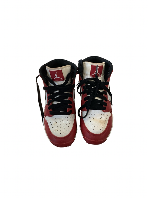Vist Large View of Product Image Which is Used Nike Jr FB Cleats Red Junior 01