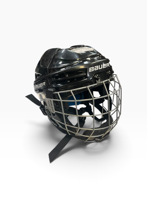 Vist Large View of Product Image Which is Used Bauer PRODIGY Helmet Cage Combo Black One Size