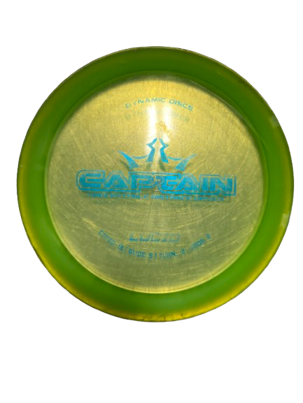 Vist Large View of Product Image Which is Used Dynamic Discs DYNAMIC DISCS CAPTAIN Disc Golf Driver Green