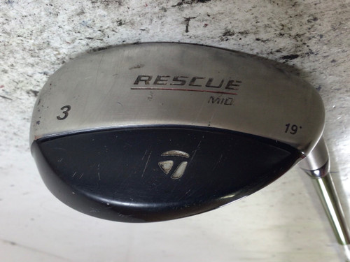 Vist Large View of Product Image Which is Used Taylormade RESCUE MID Mens Hybrid Club RH 3 Hybrid