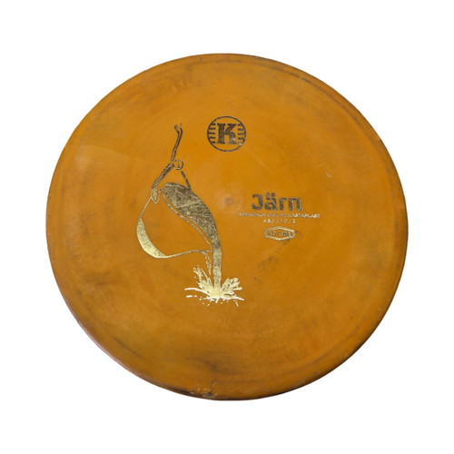 Vist Large View of Product Image Which is Used Kastaplast JARN K3 Disc Golf Mid Range Orange