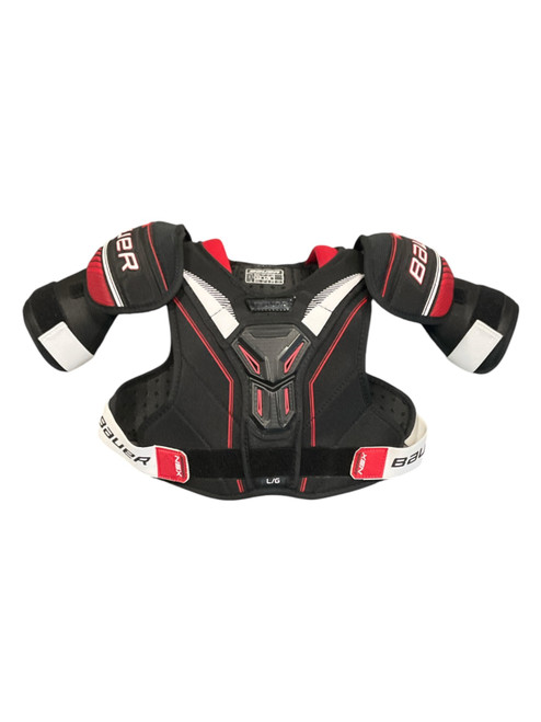 Vist Large View of Product Image Which is Used Bauer NSX Junior Shoulder Pads LG