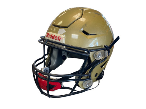 Vist Large View of Product Image Which is Used Riddell SPEEDFLEX FB Helmet Gold MD