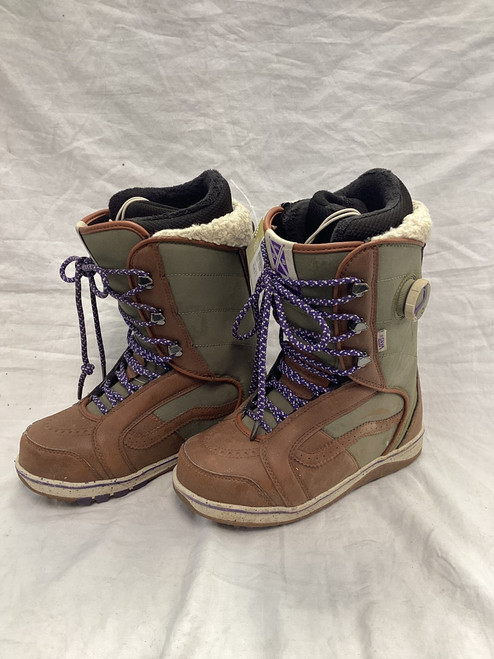 Vist Large View of Product Image Which is Vans Snowboarding Women's Snowboard Boots