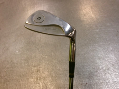 Vist Large View of Product Image Which is Used Wilson 1200 Golf Wedge Mens RH Pitching Wedge