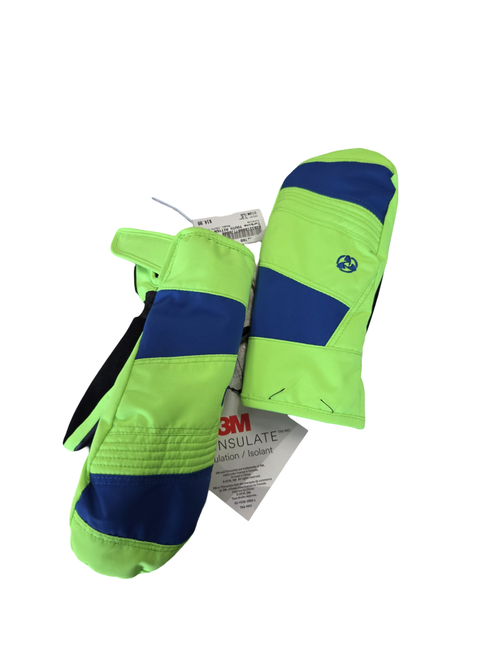 Vist Large View of Product Image Which is Used Turbine YOUTH MITTEN Outerwear Boys Gloves Green MD
