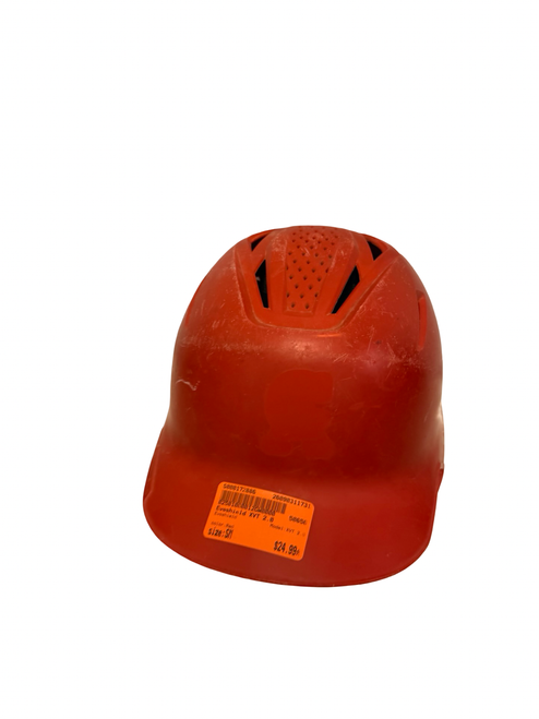 Vist Large View of Product Image Which is Used Evoshield XVT 2.0 Batting Helmet w/Mask Red SM