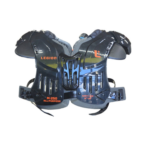 Vist Large View of Product Image Which is Used LEGION M-250 LG SHOULDER PADS FB Shoulder Pads Black LG