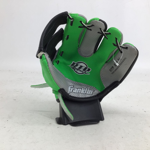 Vist Large View of Product Image Which is Used Franklin RTP 8.5 IN RHT BB GLOVE BB/SB Glove RH Throw Green 8"