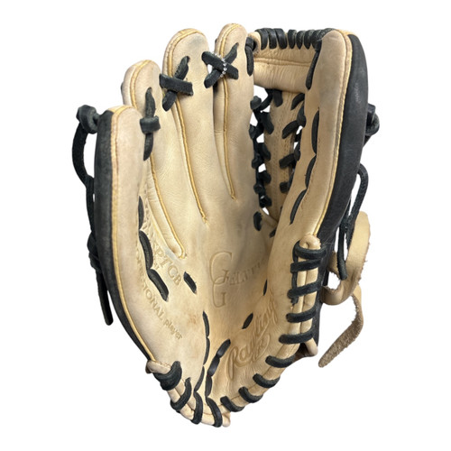 Vist Large View of Product Image Which is Used Rawlings GGE115PTCB BB/SB Glove LH Throw None 11 1/2"