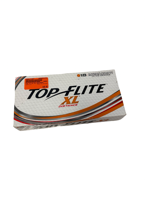 Vist Large View of Product Image Which is New Top Flite XL DISTANCE 18 Pack - Golf Balls