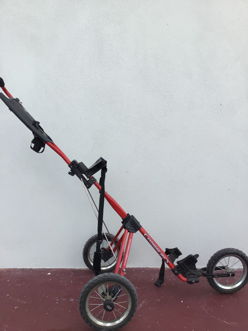 Vist Large View of Product Image Which is Used Bag Boy EXPRESS 120 Golf Cart 3 Wheel