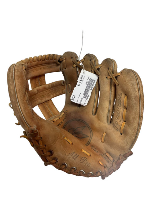 Vist Large View of Product Image Which is Used ALL PRO BB/SB Glove RH Throw Brown 9 1/2"