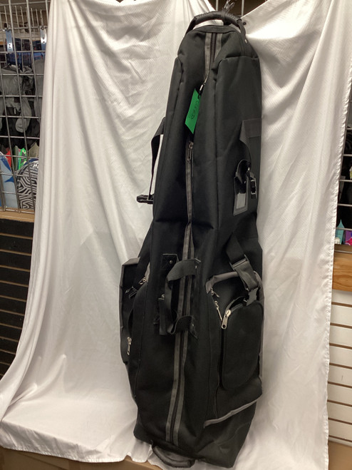 Vist Large View of Product Image Which is Used CADDY DADDY CONSTRICTOR GOLF BAG TRAVEL Travel Bag Black