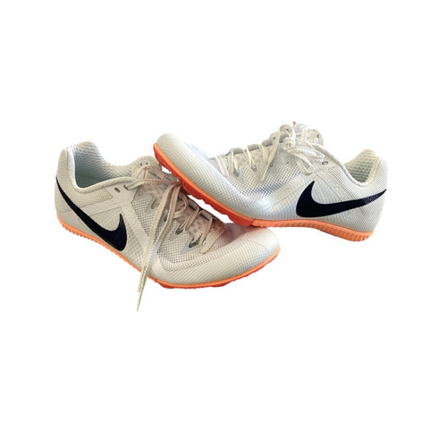 Vist Large View of Product Image Which is Used Nike Track & Field Cleats Jr White Junior 05