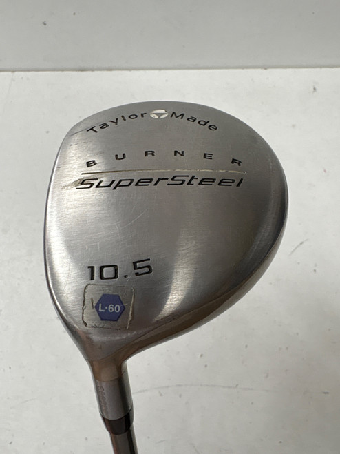 Vist Large View of Product Image Which is Used Taylormade BURNER SUPERSTEEL Womens Driver LH 10.5 Degree