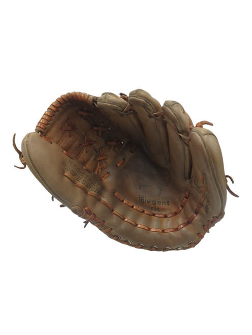 Vist Large View of Product Image Which is Used Regent 555 BB/SB Glove RH Throw Brown 11"