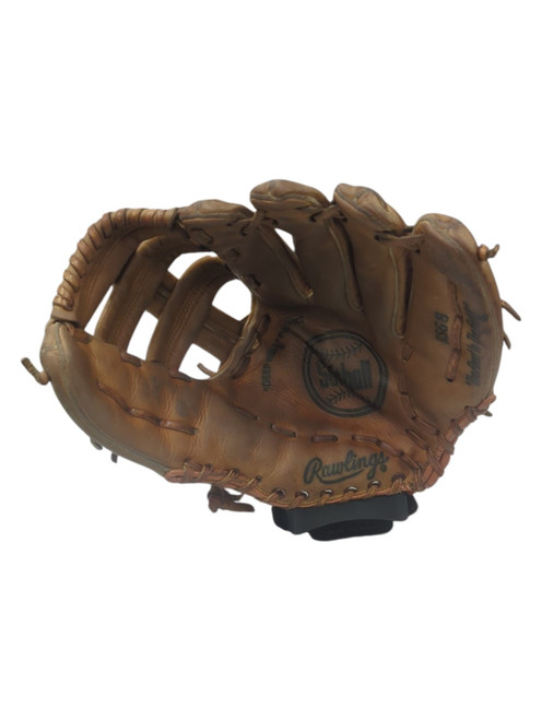 Vist Large View of Product Image Which is Used Rawlings RSG8 BB/SB Glove RH Throw Brown 12"