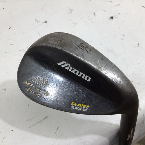 Vist Large View of Product Image Which is Used Mizuno MP RAW BLACK OX 56.11 56 DEG RH WEDGE Golf Wedge Mens RH 56 Degree
