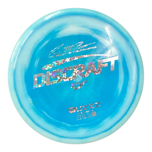 Vist Large View of Product Image Which is Used Discraft ESP BUZZZ Disc Golf Mid Range Royal Blue