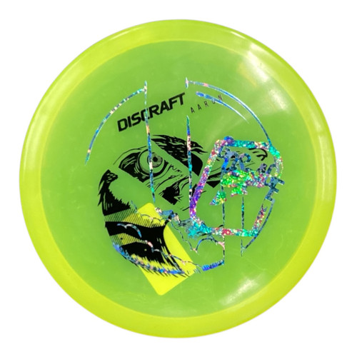 Vist Large View of Product Image Which is Used Discraft Z BUZZZ OS Disc Golf Mid Range Yellow