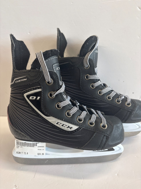 Vist Large View of Product Image Which is Used CCM 01 Youth Hockey Skate Youth 12.0