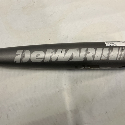 Vist Large View of Product Image Which is Used Demarini CF Se7en CFX15 USSSA 2 5/8 Baseball Bat Grey And Royal Blue 30"