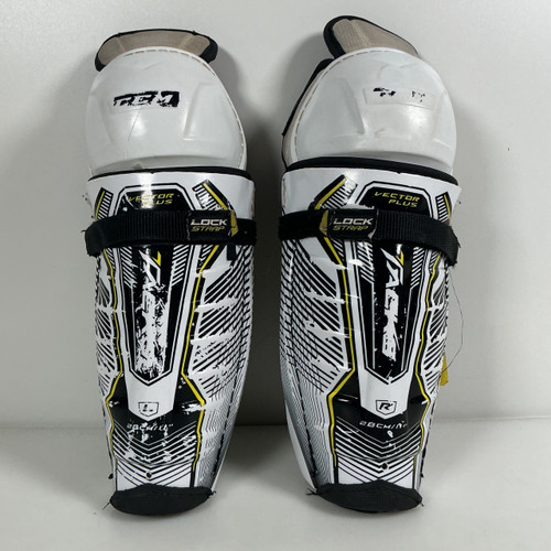 Vist Large View of Product Image Which is Used CCM VECTOR PLUS  Shin Guards 11"