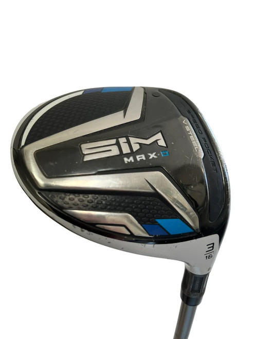 Vist Large View of Product Image Which is Used Taylormade Sim Max-D Mens RH 3 Wood Fairway Wood
