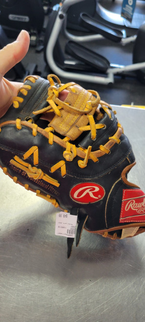 Vist Large View of Product Image Which is Used Rawlings RFM 25BT BB/SB First Base LH Throw None 12 1/2"