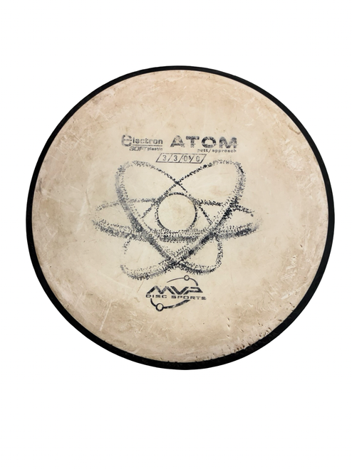 Vist Large View of Product Image Which is Used MVP ELECTRON ATOM SOFT Disc Golf Putter White
