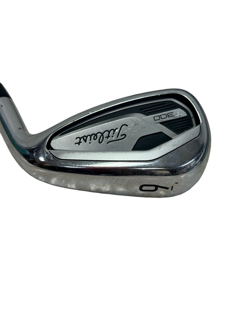 Vist Large View of Product Image Which is Used Titleist T300 Mens Individual Iron RH 9 Iron 36" AMT Red S300 Shaft