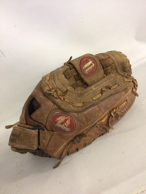 Vist Large View of Product Image Which is Used Nokona NOKONA AMG650K BB/SB Glove RH Throw Brown 12"