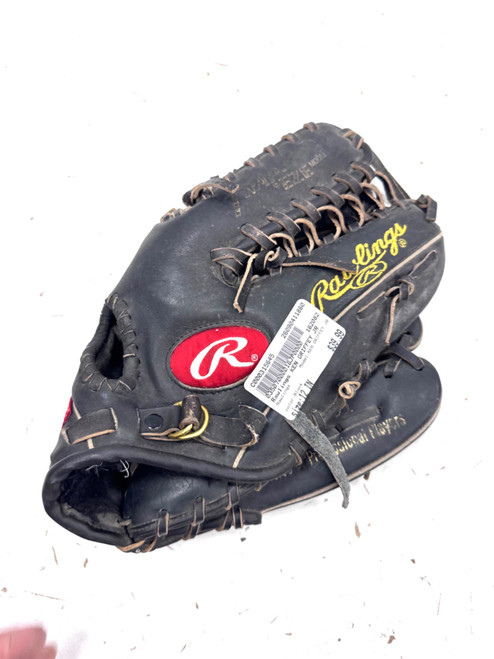 Vist Large View of Product Image Which is Used Rawlings KEN GRIFFEY JR BB/SB Glove RH Throw Black 12"