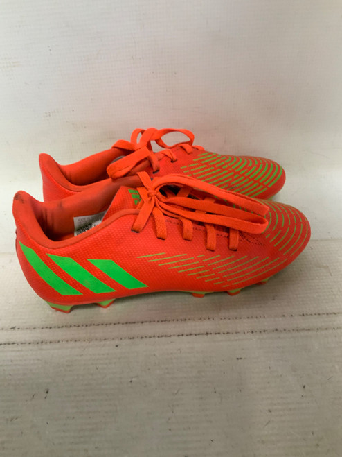 Vist Large View of Product Image Which is Used Adidas PREDATOR Soccer Cleats Orange Junior 02