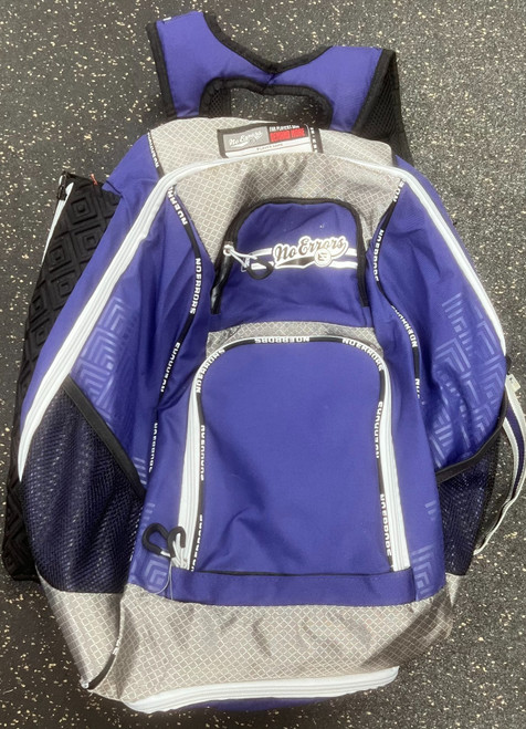 Vist Large View of Product Image Which is Used NO ERRORS BB/SB Player Backpack Purple