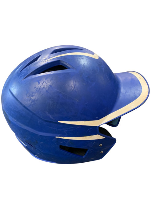 Vist Large View of Product Image Which is Used Champro HELMET W/ CFLAP Batting Helmet No Mask Royal Blue LG