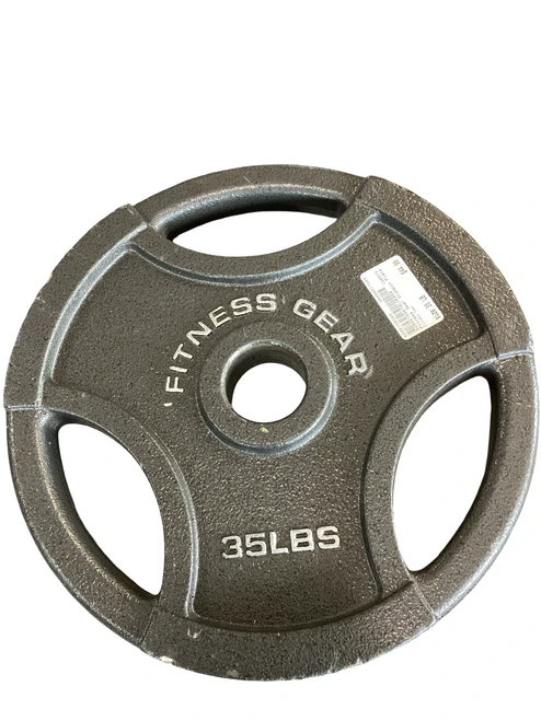 Vist Large View of Product Image Which is Used Fitness Gear Olympic Plate (Each) 35 lb
