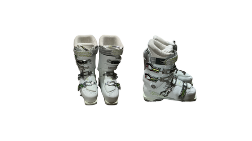 Vist Large View of Product Image Which is Used Nordica NXT N4 Womens DH Ski Boot White 250 MP - M07 - W08